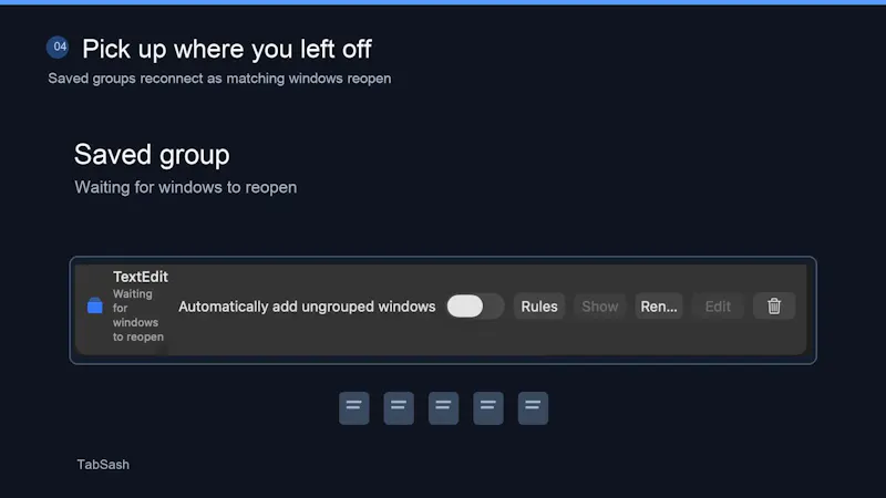 TabSash screenshot 4