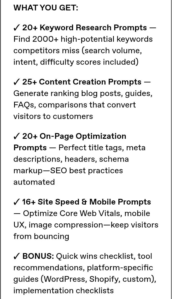 Search Learning Tools — AI SEO gallery image