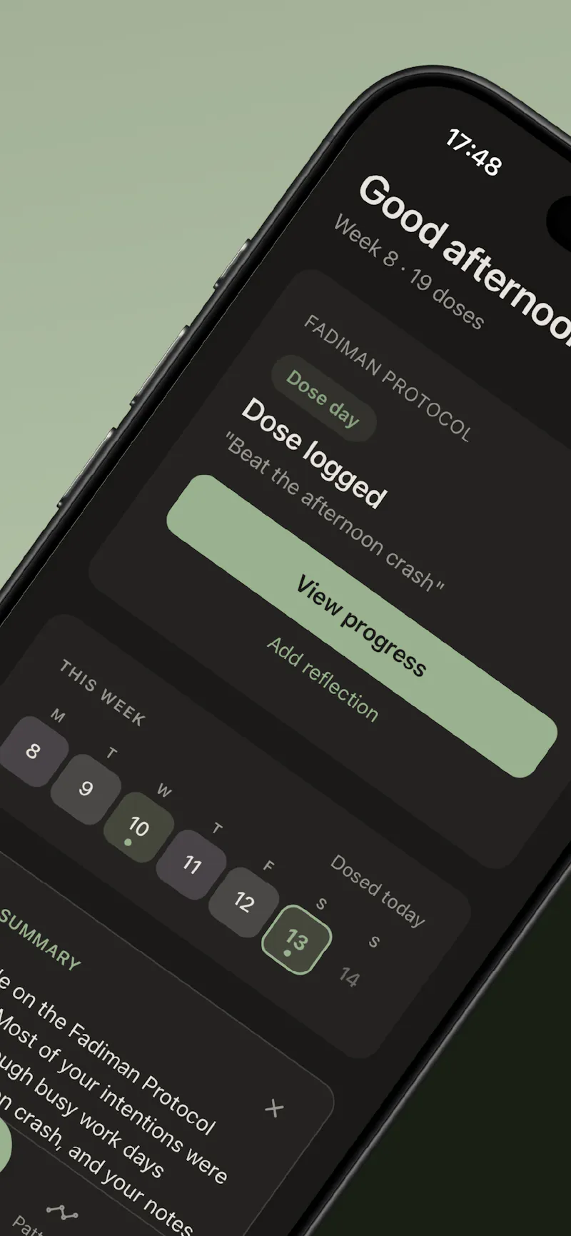 Dose Days: Microdose Tracker screenshot 2