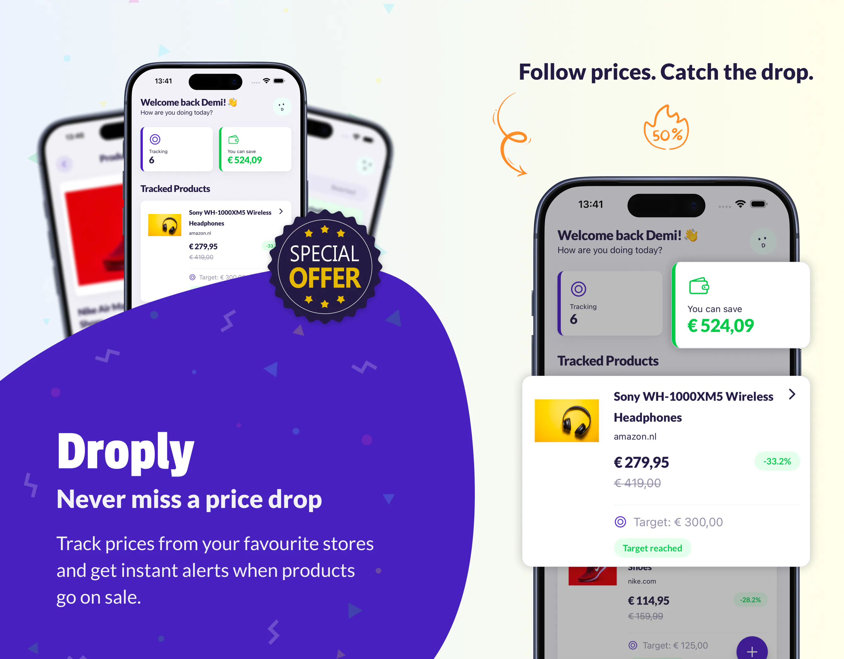 Droply: Price tracker gallery image