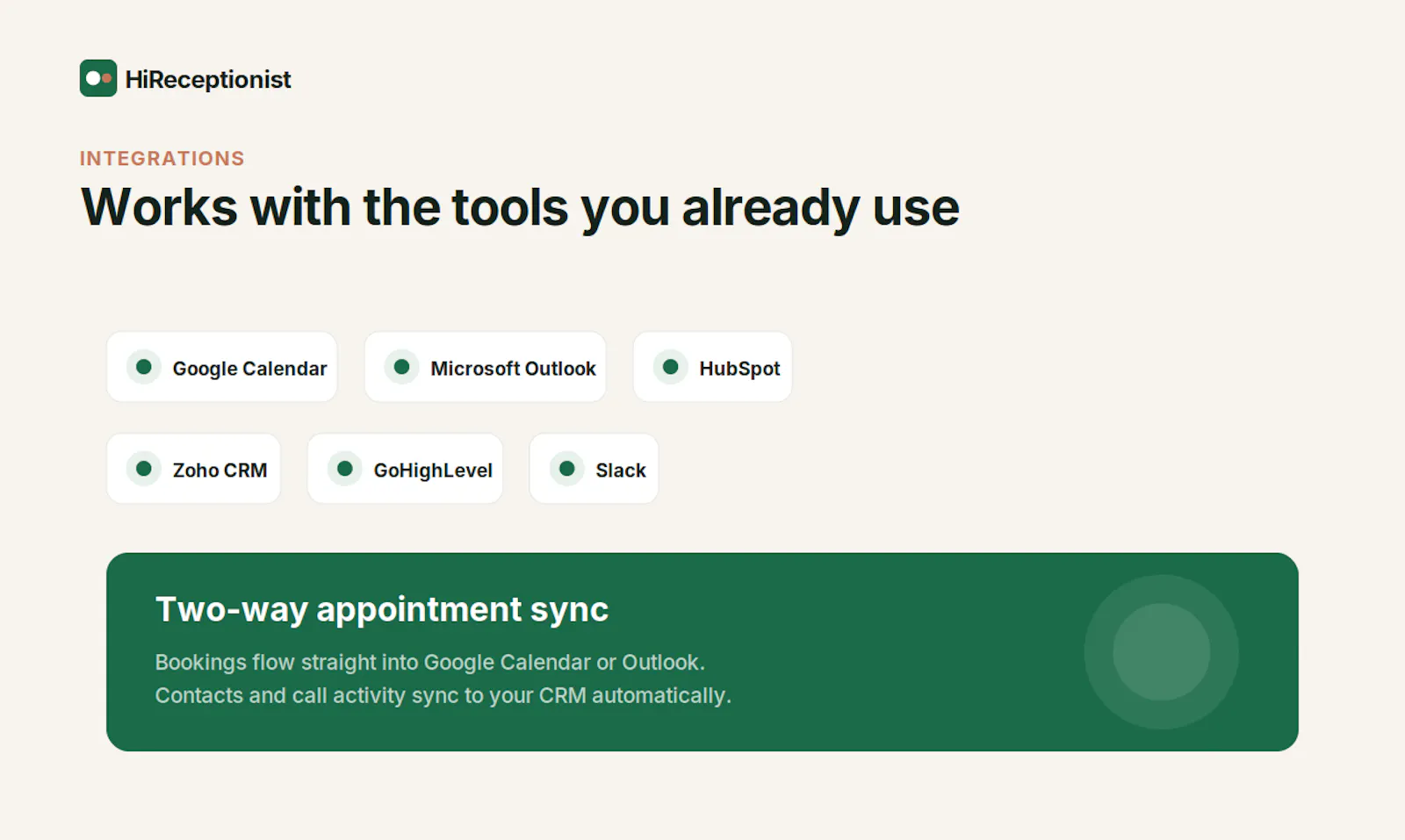 HiReceptionist screenshot 4