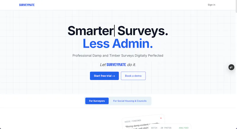 SurveyMate screenshot 1
