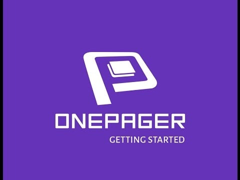 OnePager gallery image