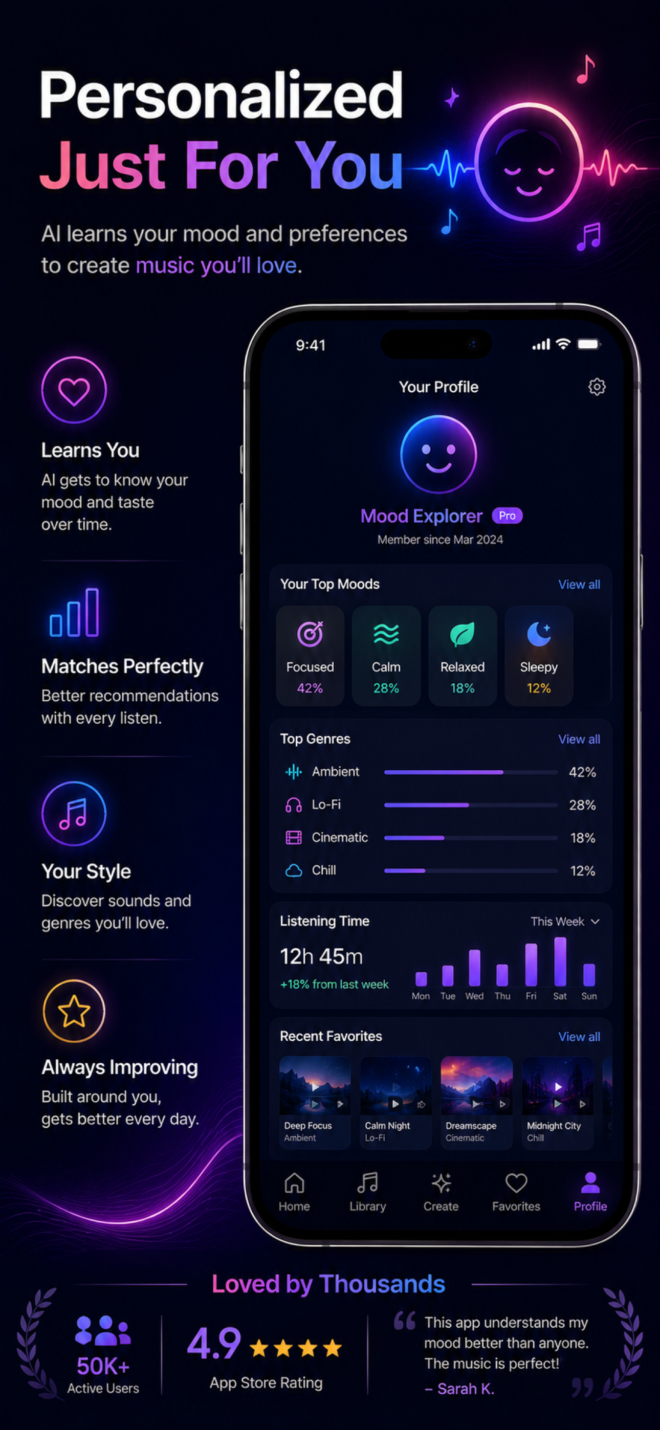 MoodScore - AI BGM Generator gallery image