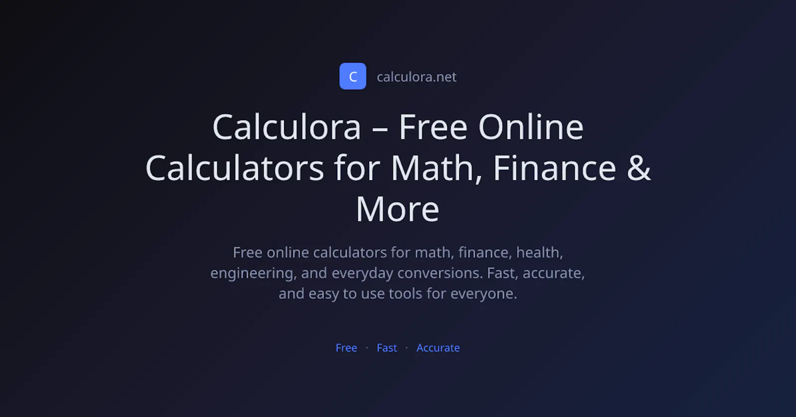 Calculora screenshot 1