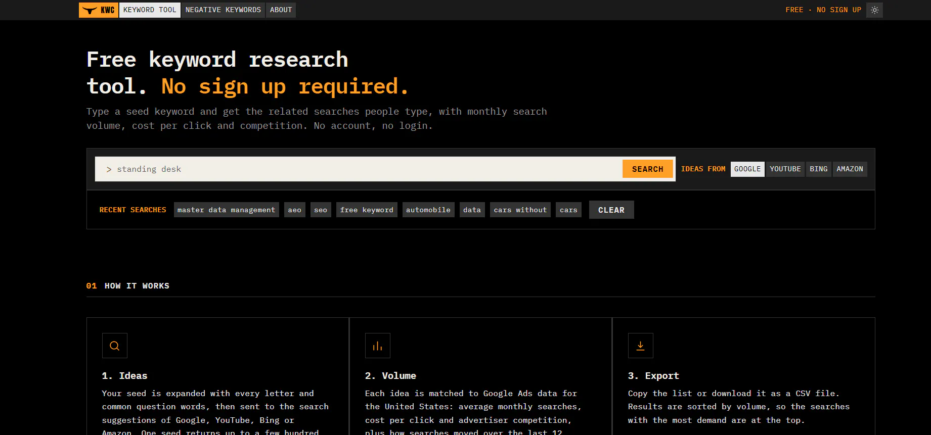 Keyword Cowboy Free Keyword Research... gallery image