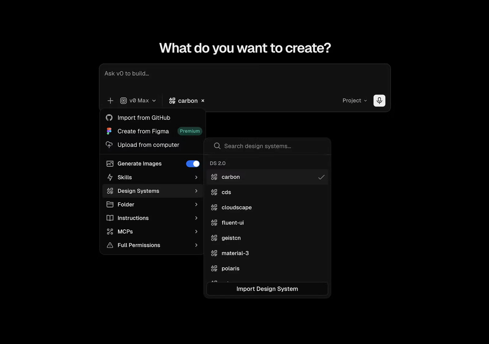 v0 Design Systems 2.0 screenshot 5