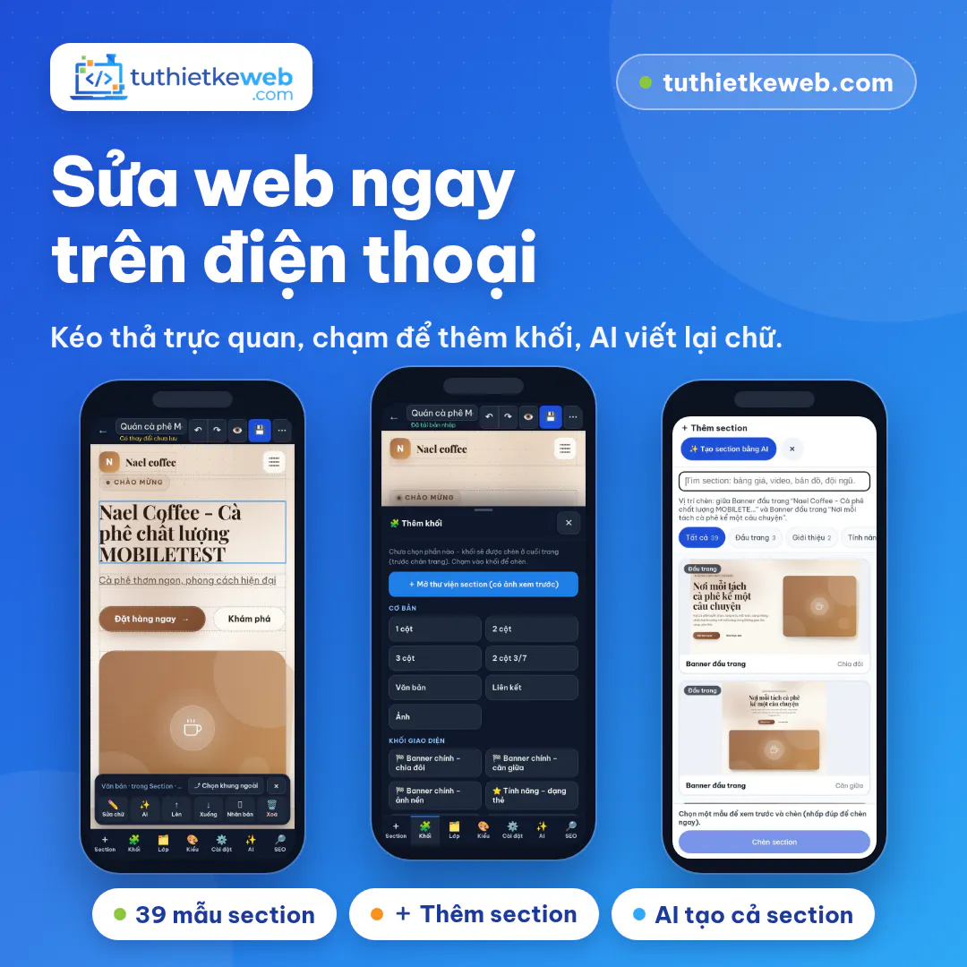 Tự Thiết Kế Web gallery image