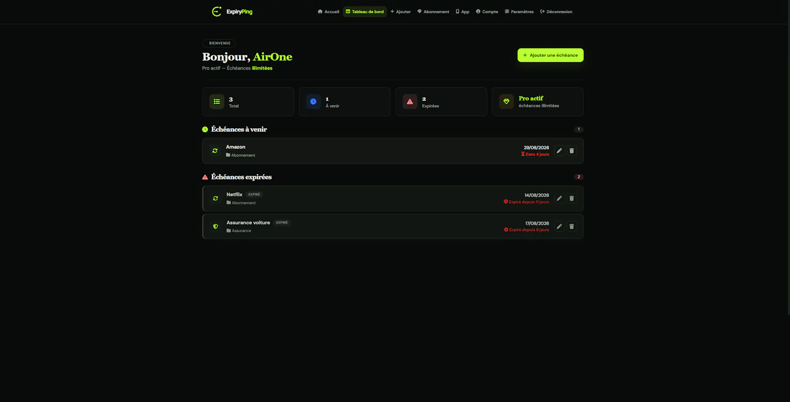 ExpiryPing screenshot 3