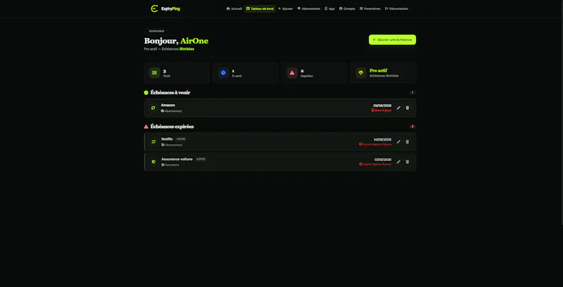 ExpiryPing screenshot 3