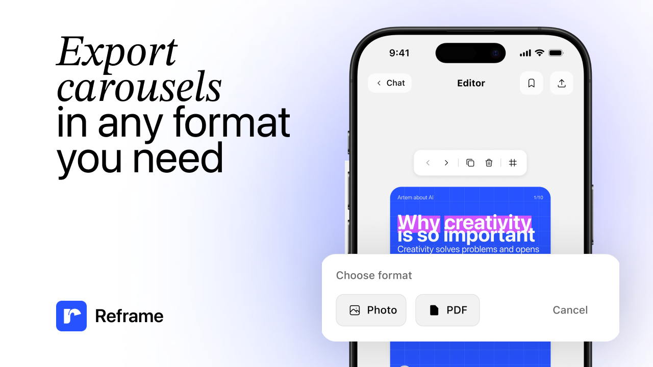 Reframe gallery image