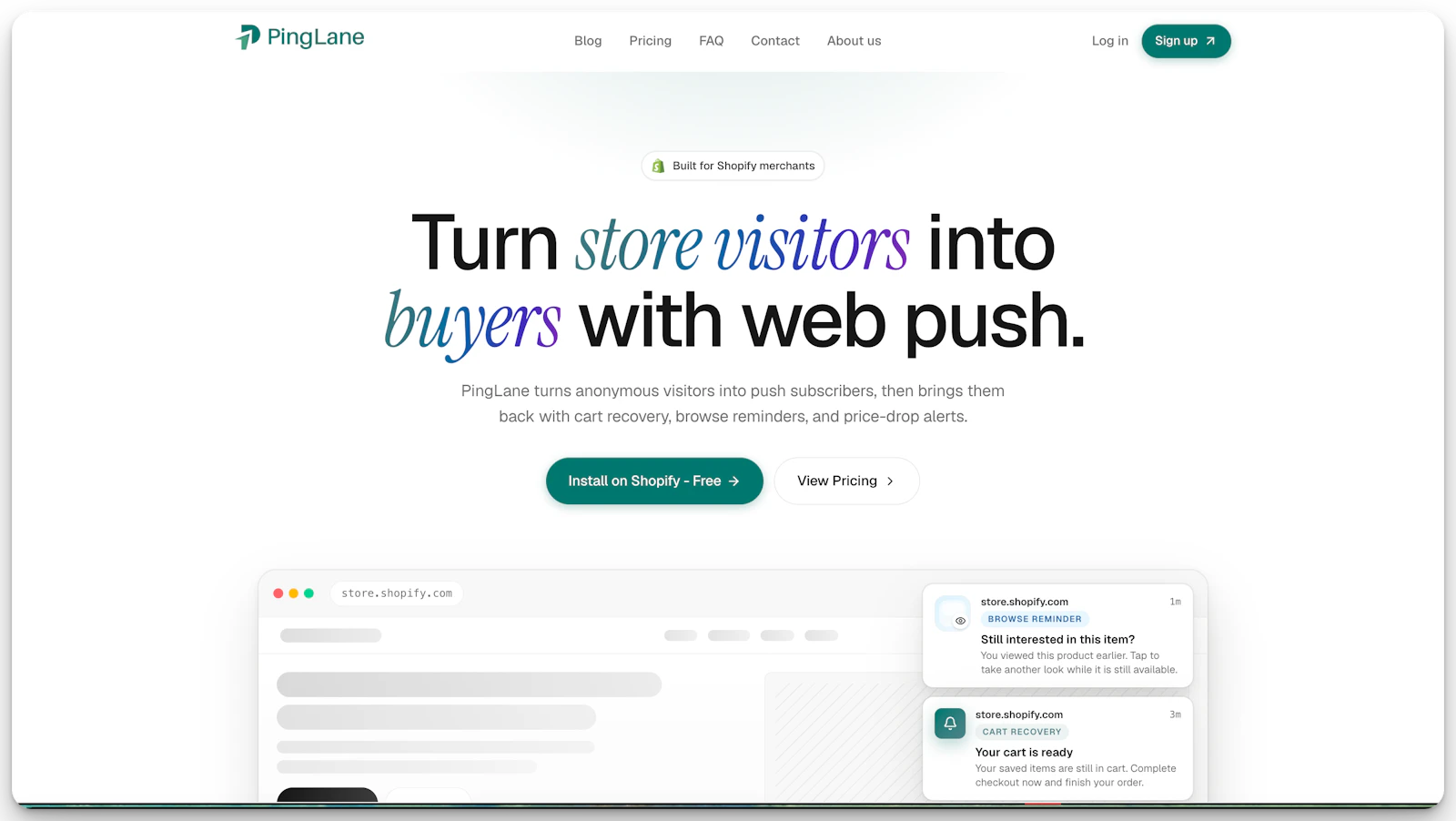 PingLane screenshot 1