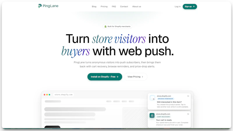 PingLane screenshot 1