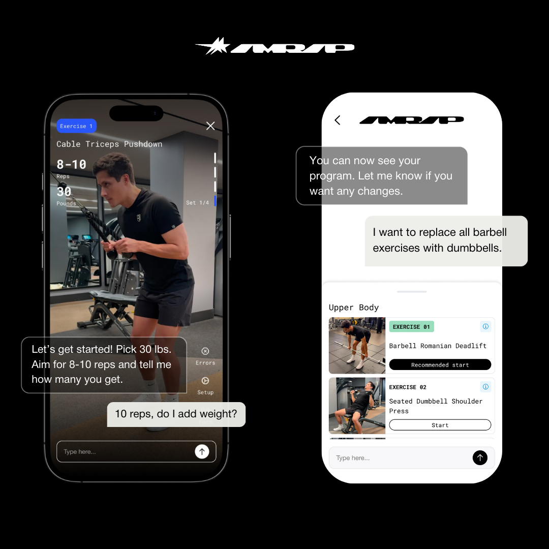 Amrap - Main product screenshot demonstrating key features and user interface