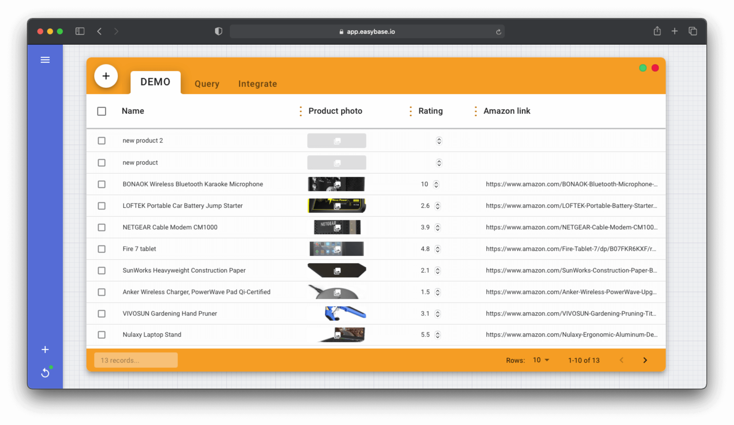 Easybase.io gallery image