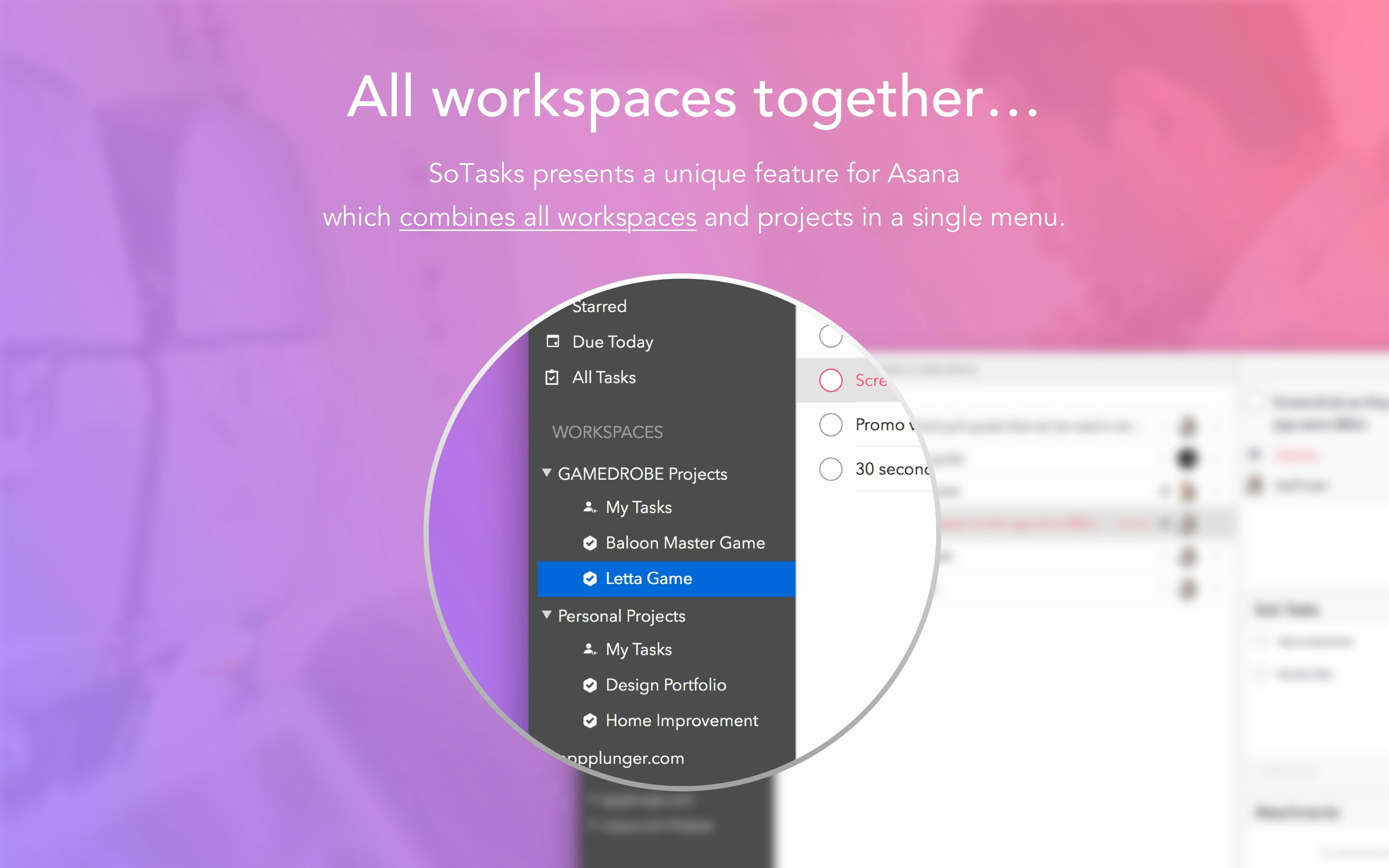 AppSana Pro for Asana Offline with Notifications gallery image