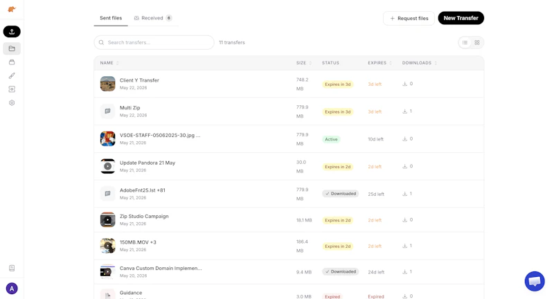 TrunkTransfer screenshot 4
