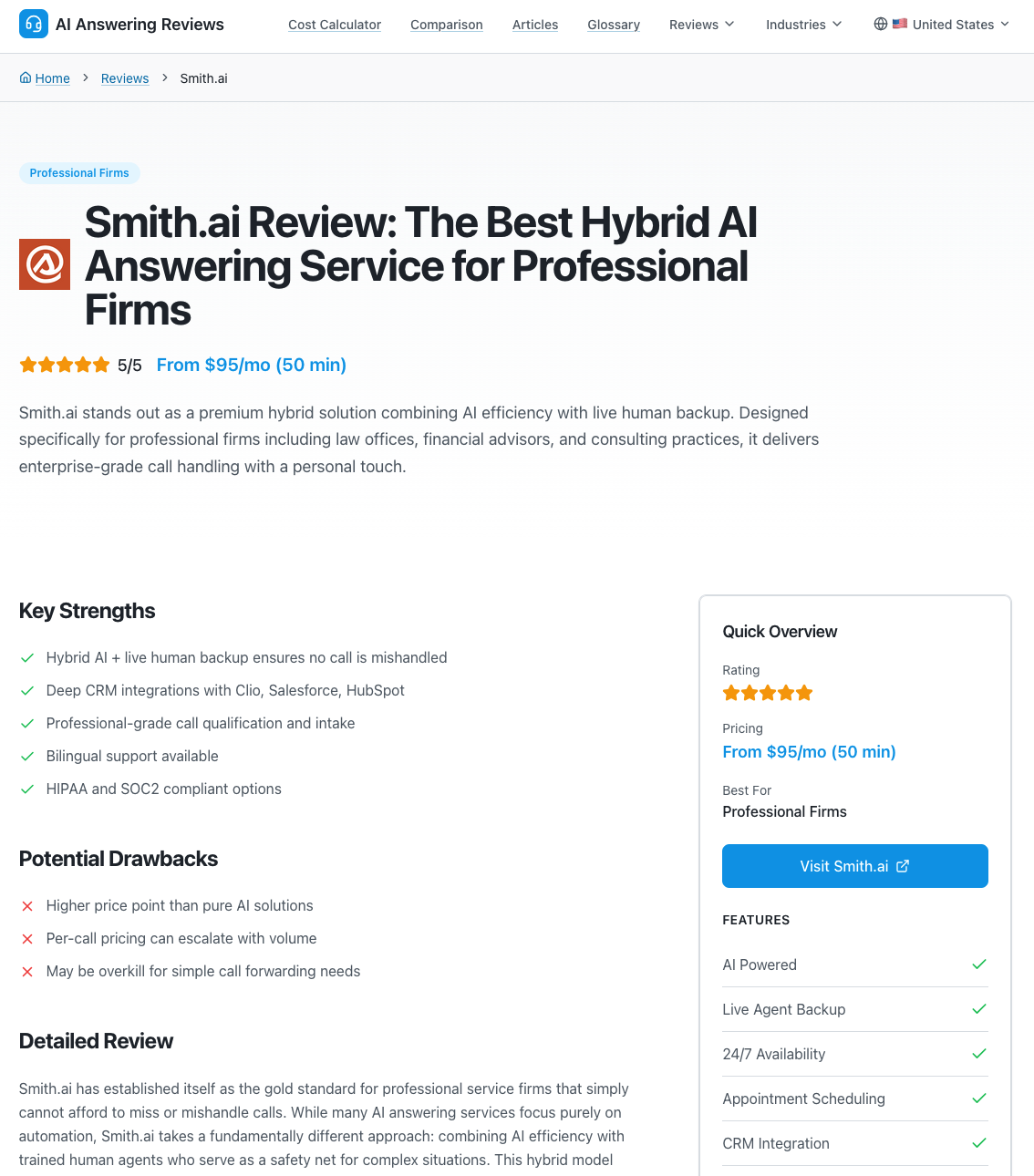 AI Answering Review gallery image