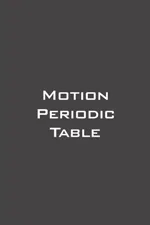 Motion Periodic Table