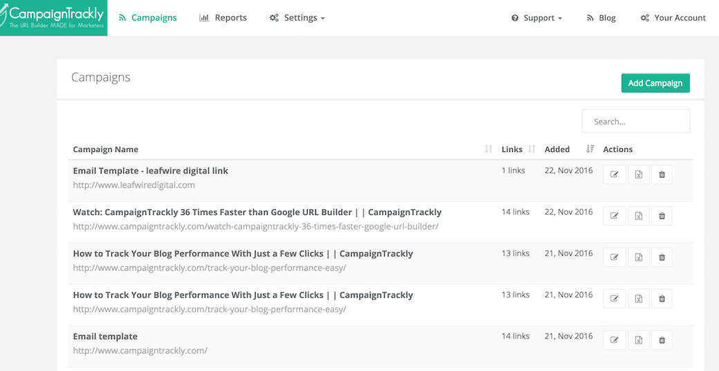 CampaignTrackly gallery image