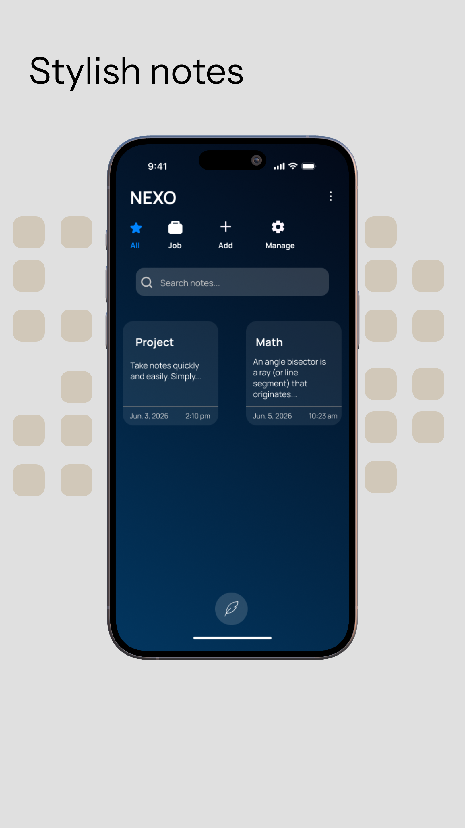Nexo — Notes in Messenger Format gallery image