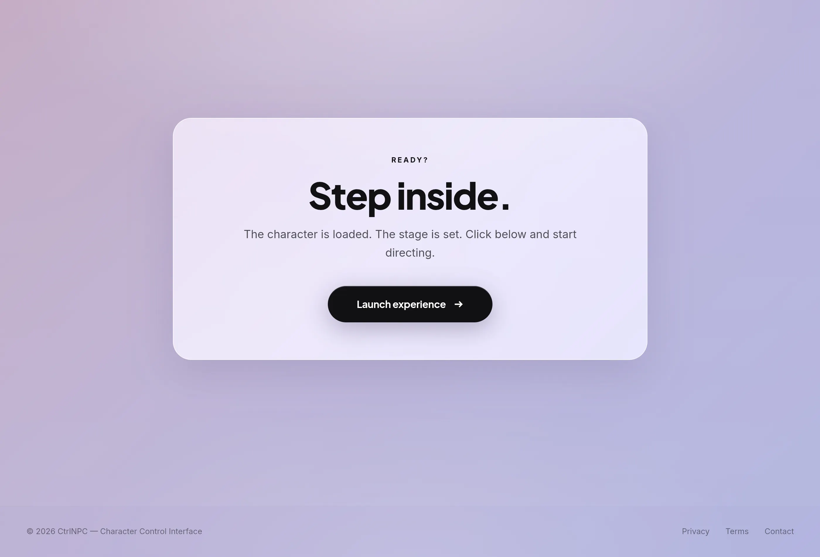 CtrlNPC — Character Control Interface gallery image