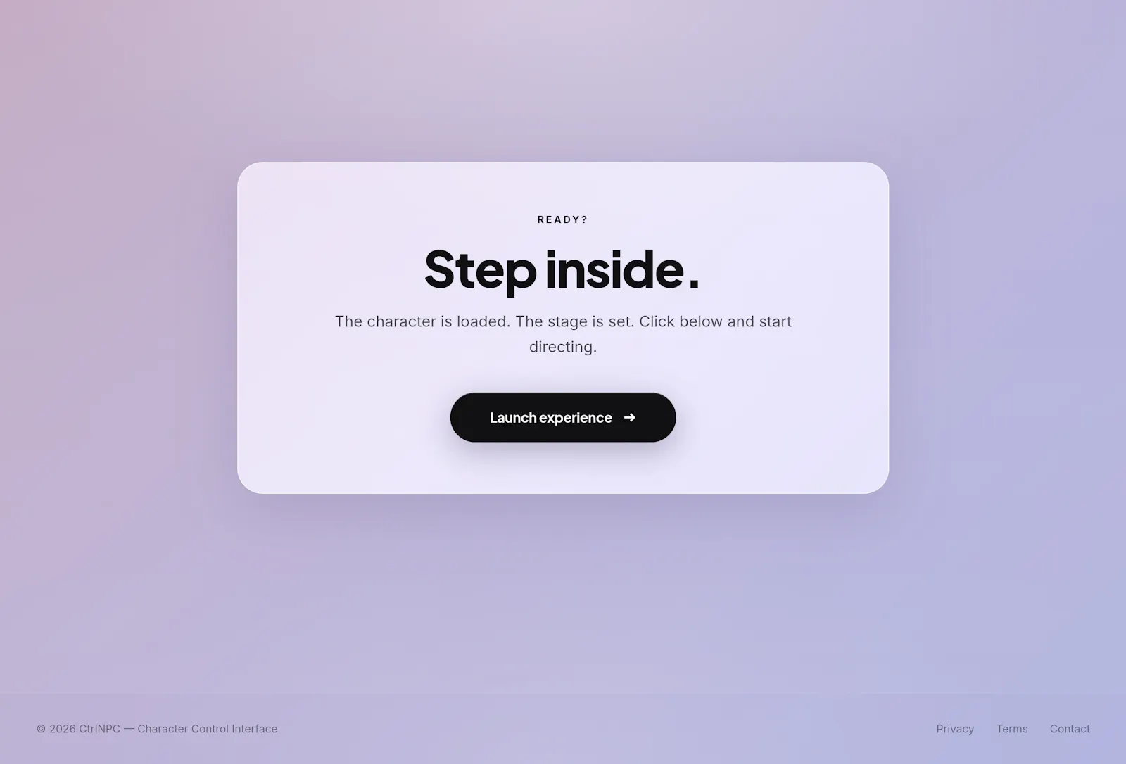 CtrlNPC — Character Control Interface screenshot 5