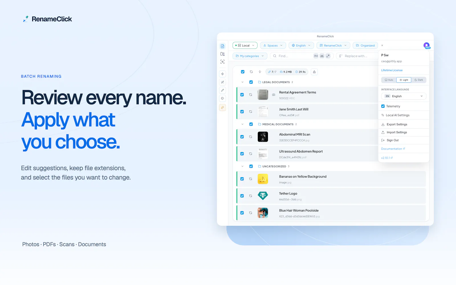 RenameClick screenshot 4