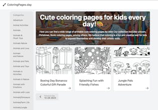 Coloring Pages Every Day gallery image