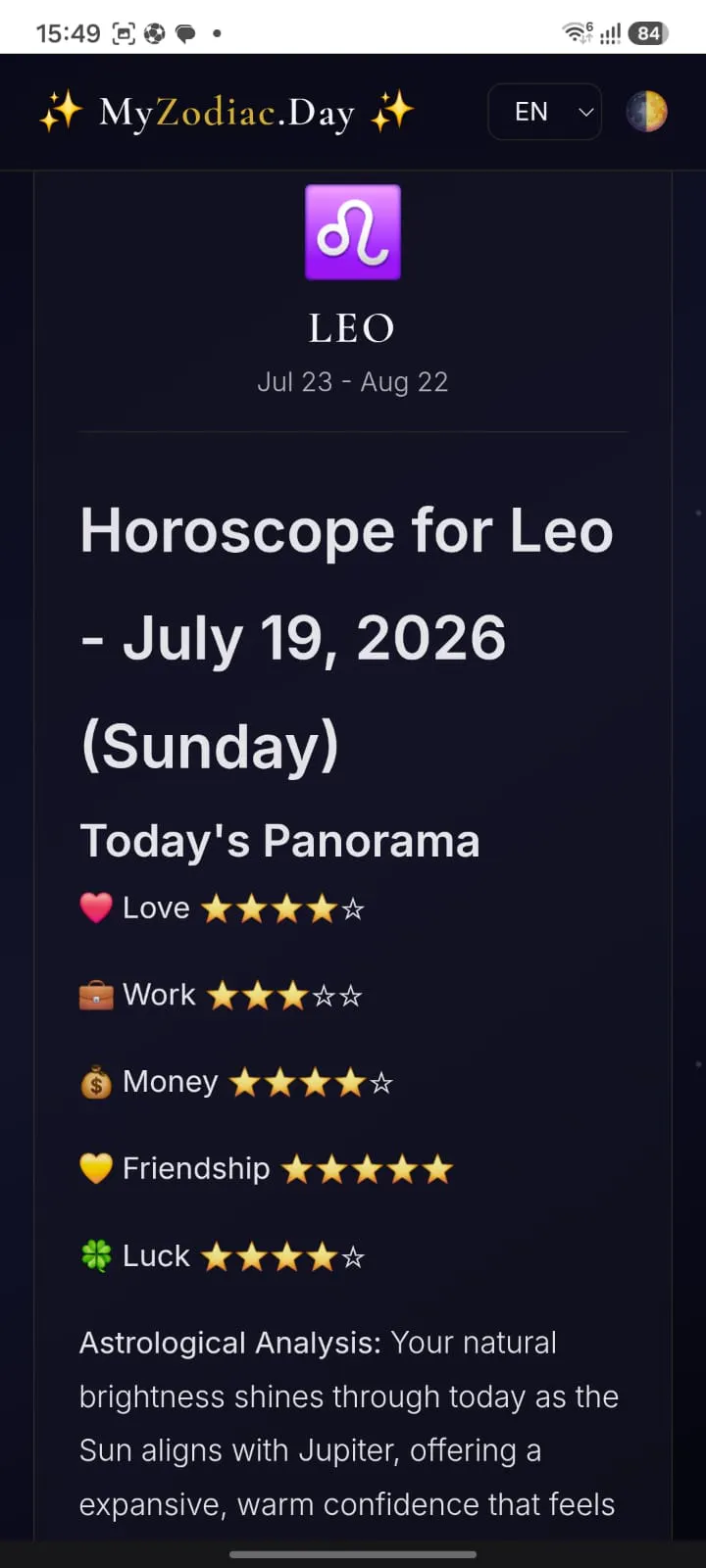 MyZodiac.Day gallery image