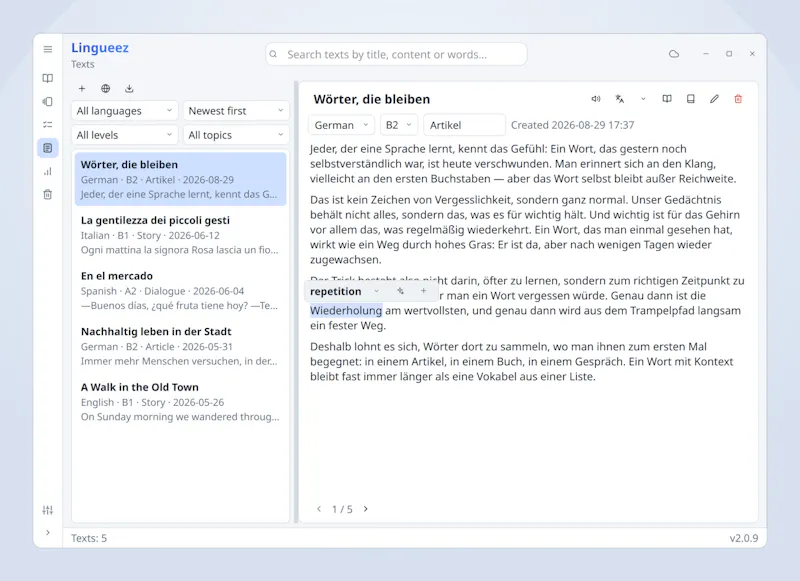 Lingueez screenshot 8
