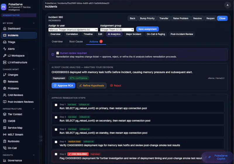 PulseServe screenshot 2