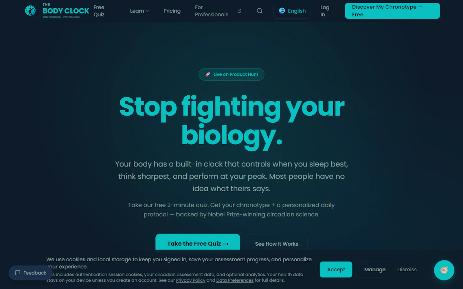 TheBodyClock  screenshot 3