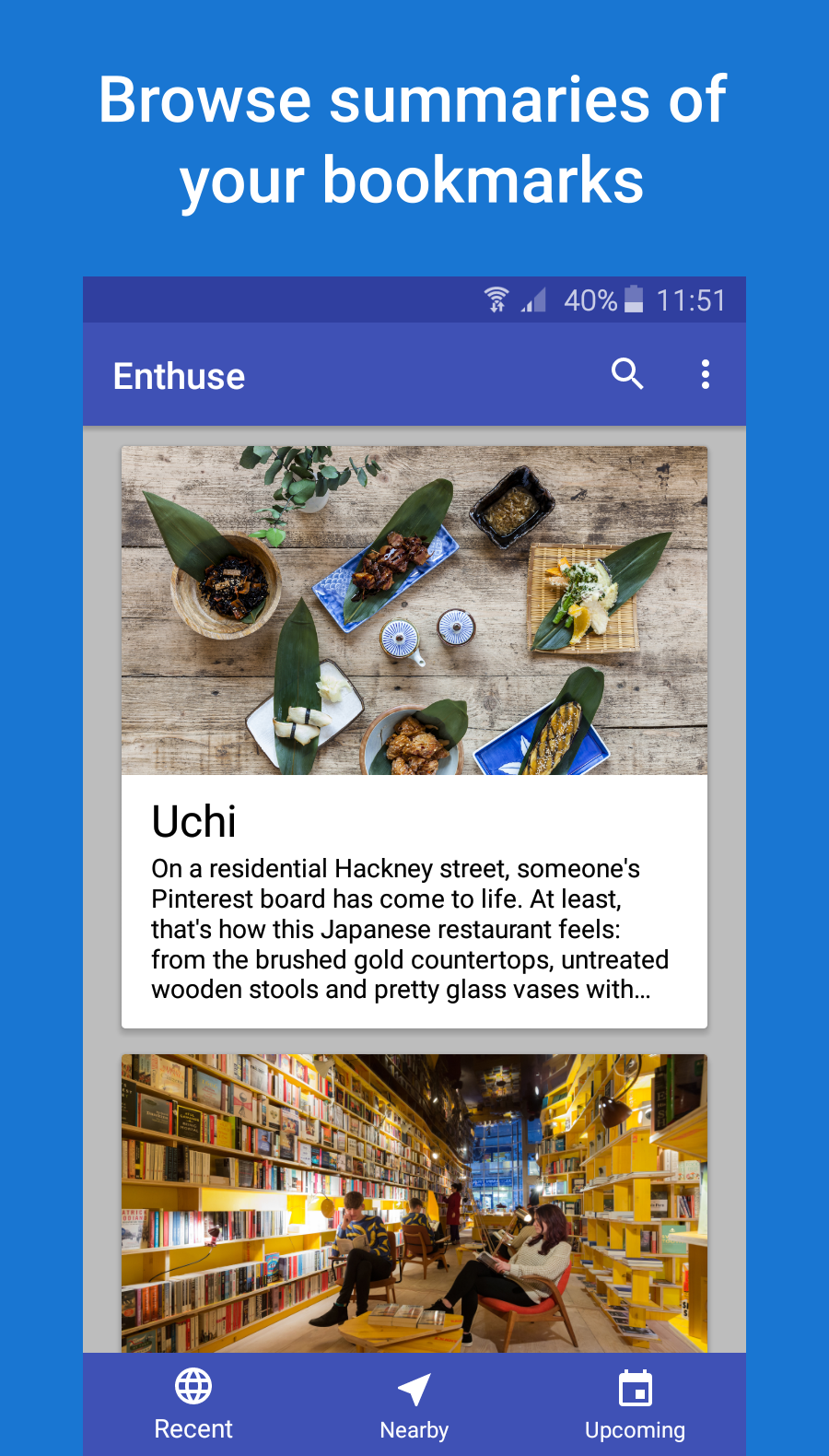 Enthuse Bookmarks gallery image