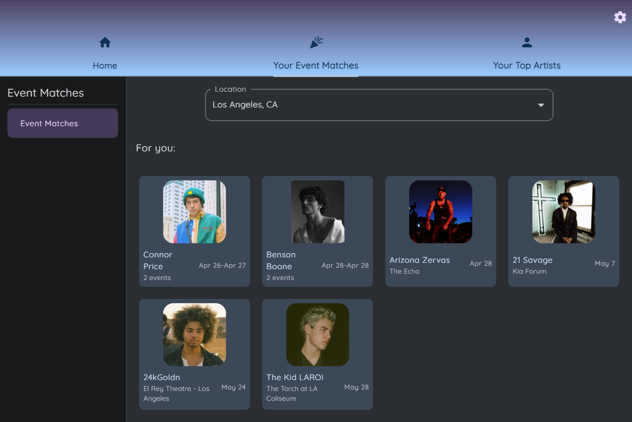 Ola de conciertos - Partidos personalizados para eventos de conciertos en vivo cerca de ti media 1