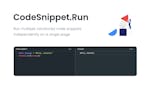 CodeSnippet.Run image