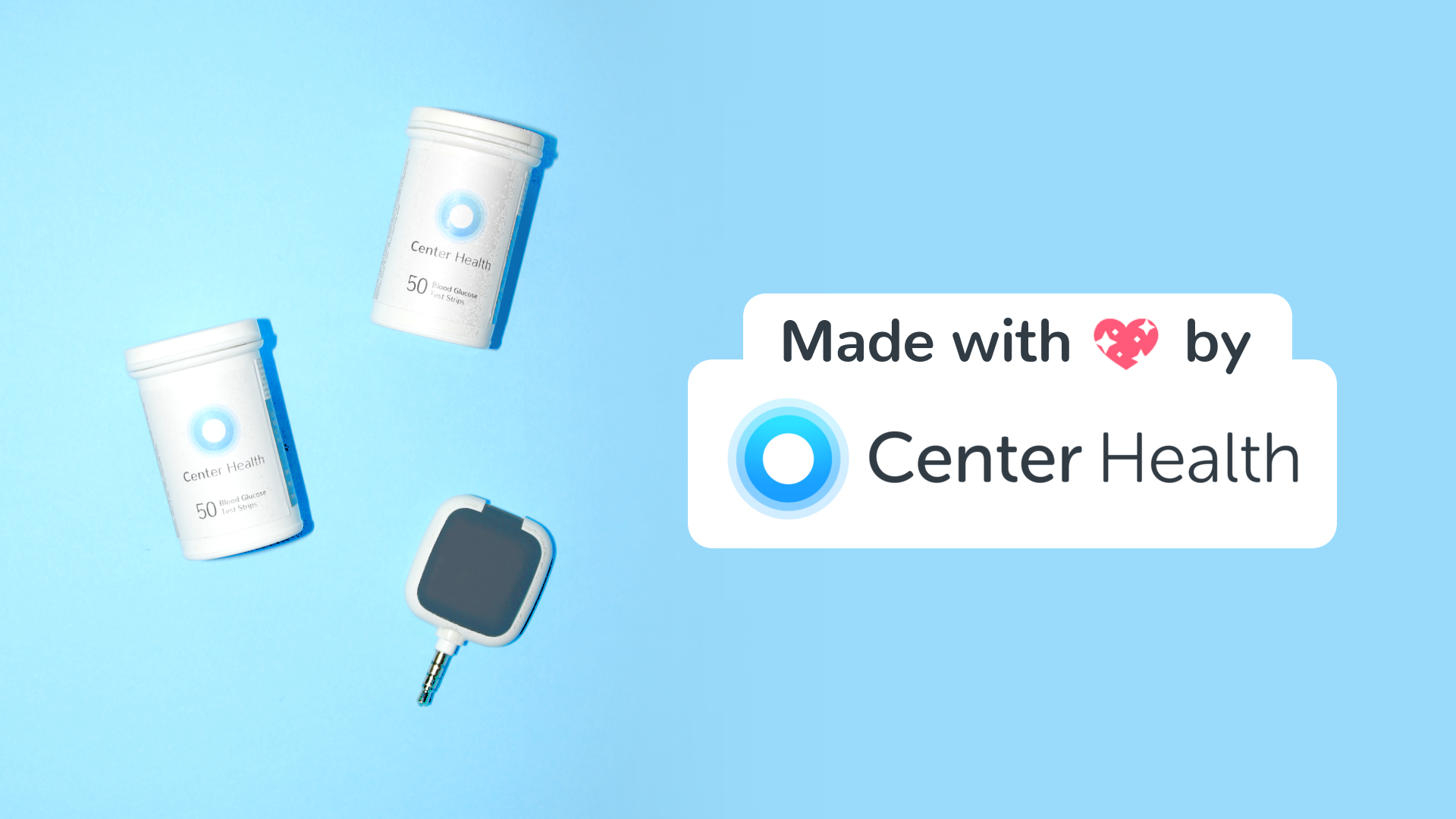 center health glucose meter