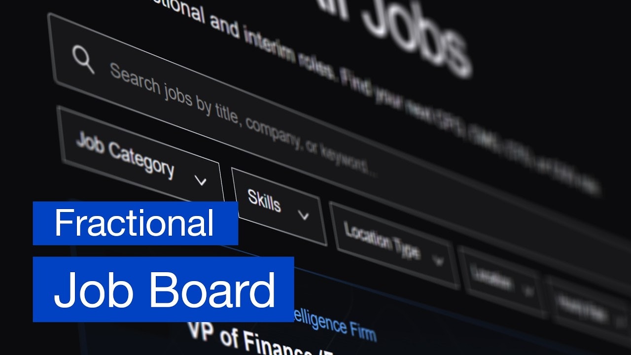 Go Fractional Job Board