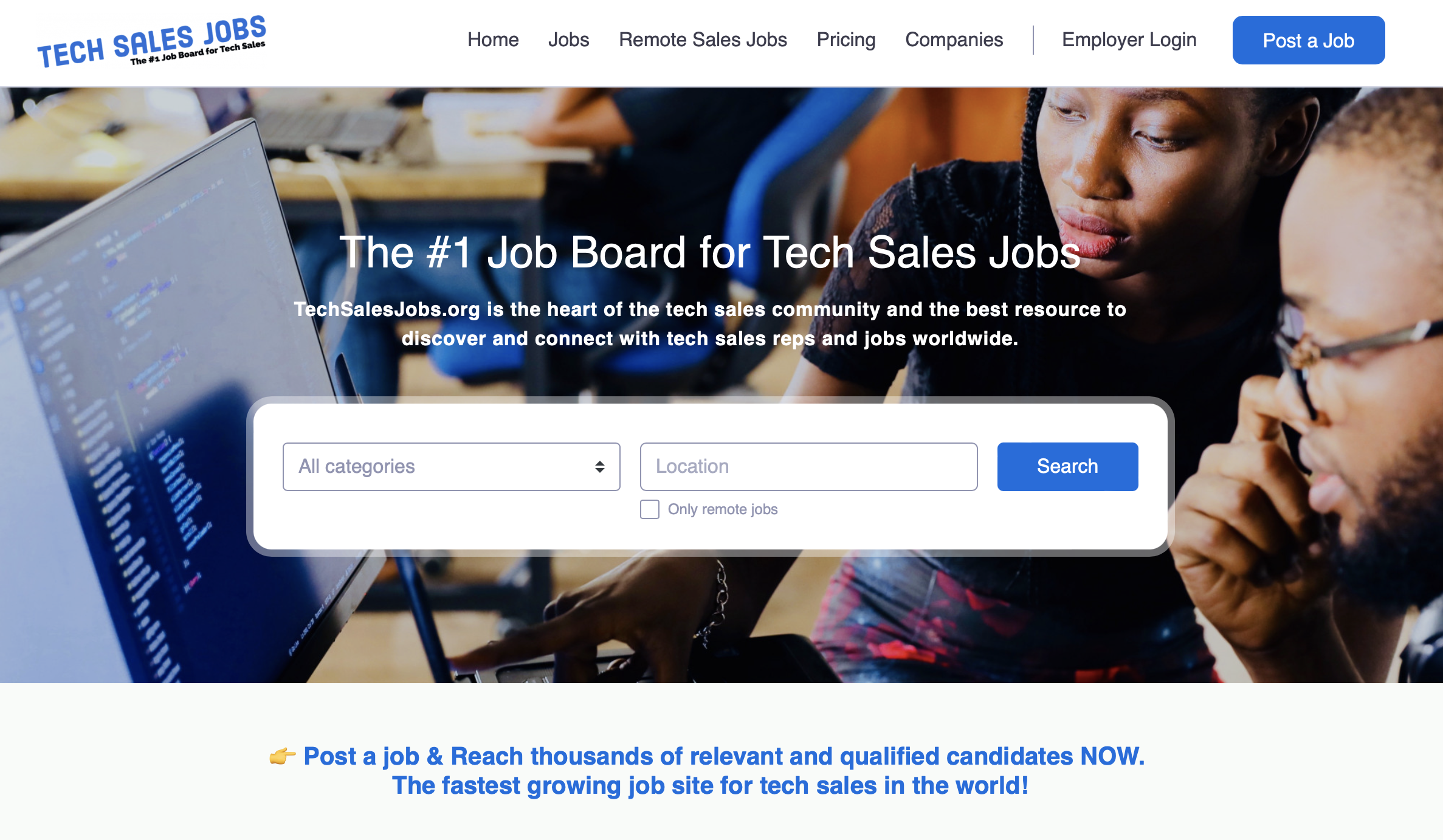 TechSalesJobs.org gallery image