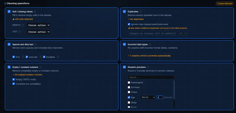 DeepCleanCSV screenshot 5