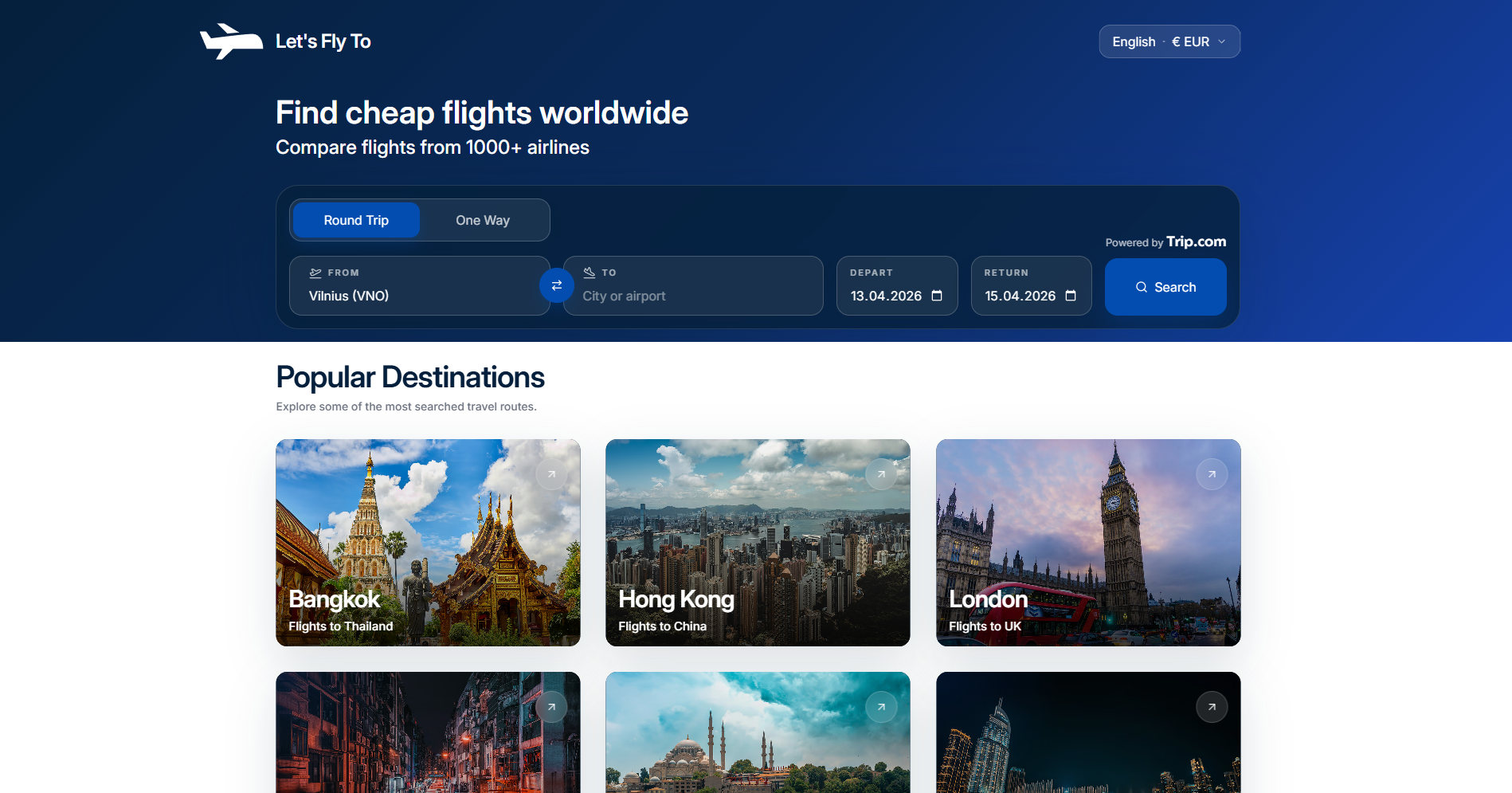 LetsFlyTo gallery image