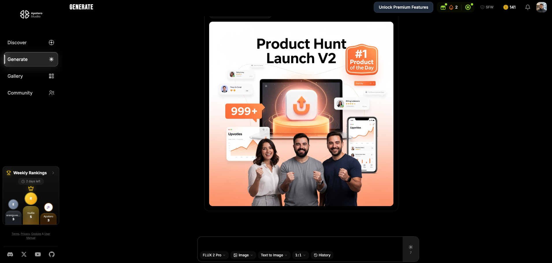 Apatero Studio gallery image