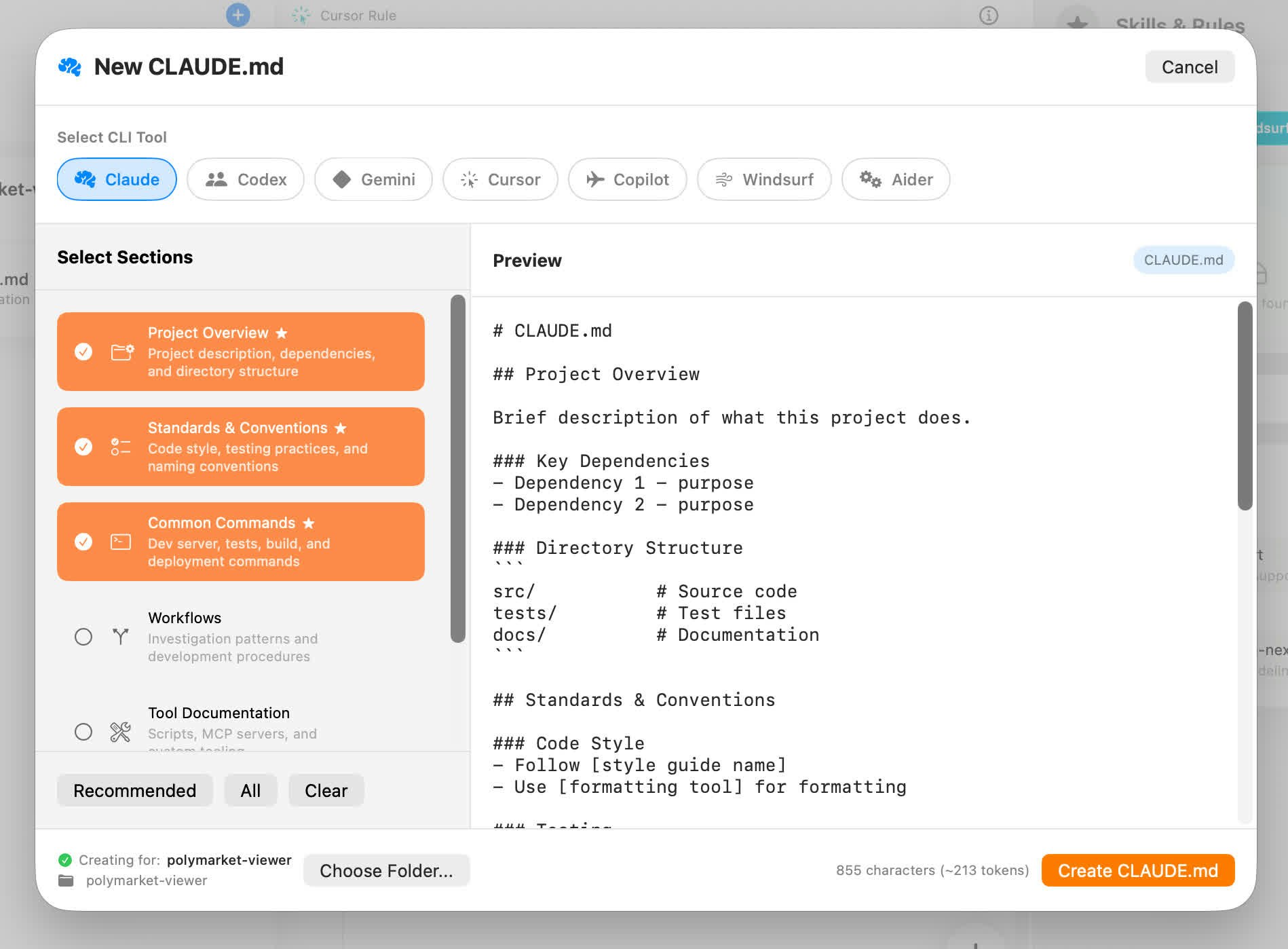 ClaudeMDEditor gallery image