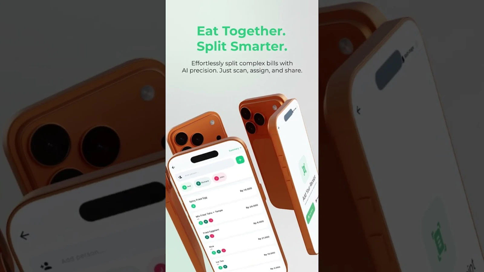 Easy Split Bill screenshot 1 (video preview)