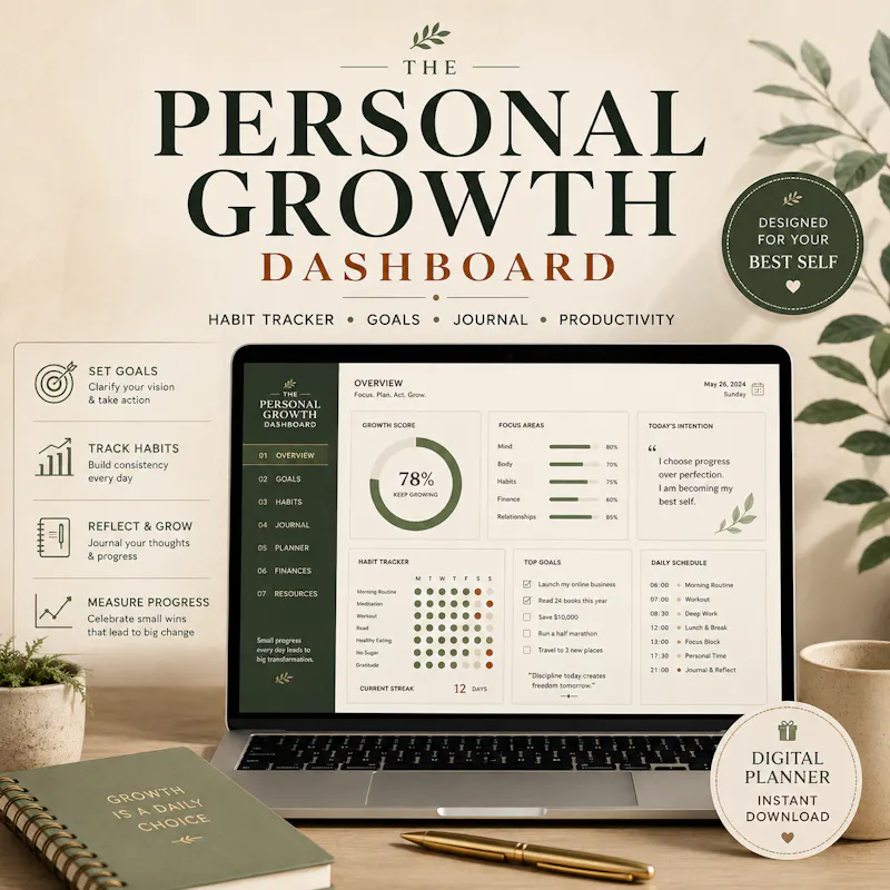 The Personal Growth Dashboard  screenshot 3