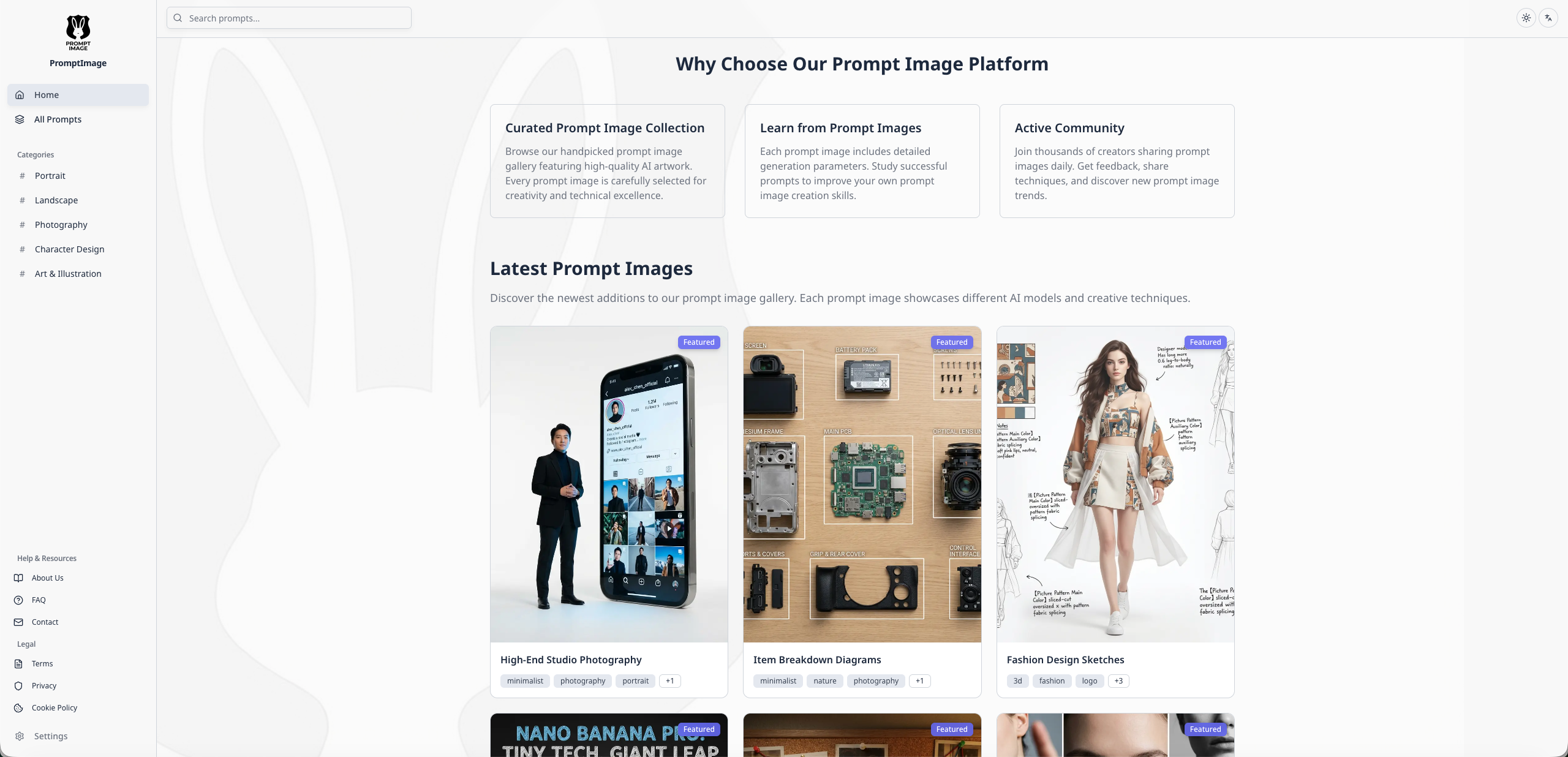 Prompt Image Gallery gallery image