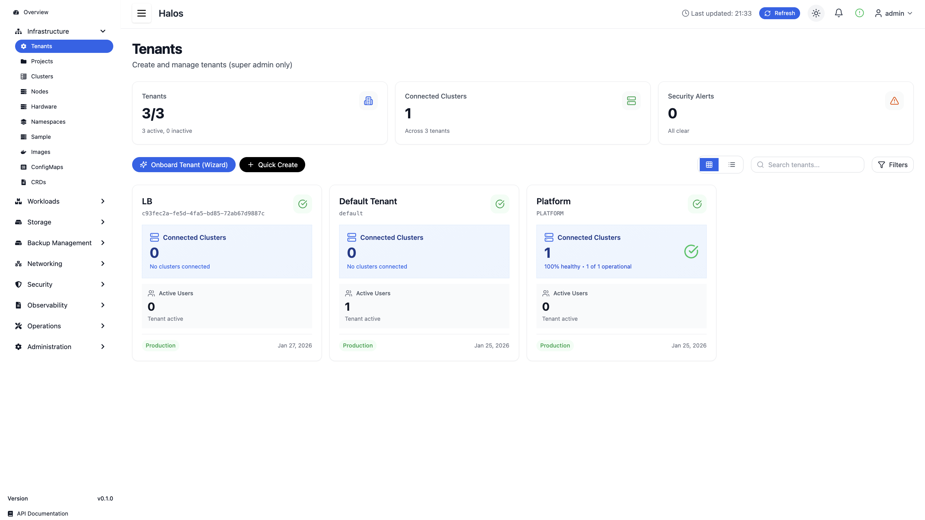 Halos - Screenshot 3 showing product features and functionality