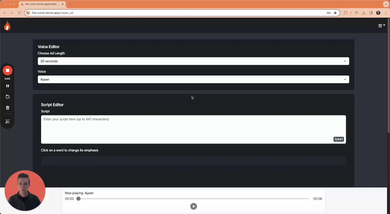 Firebay Studios — screenshot 3 showing tool features and UI