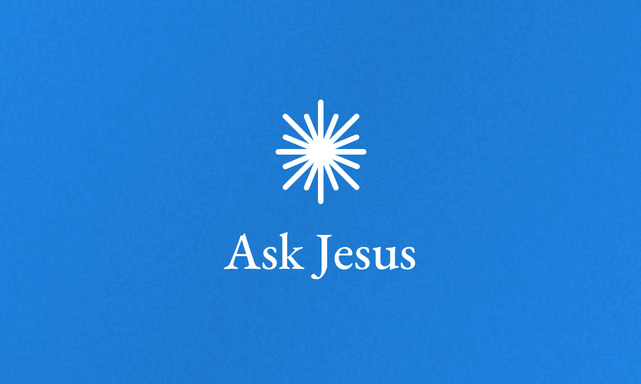 AskJesus - Main screenshot showing features and interface