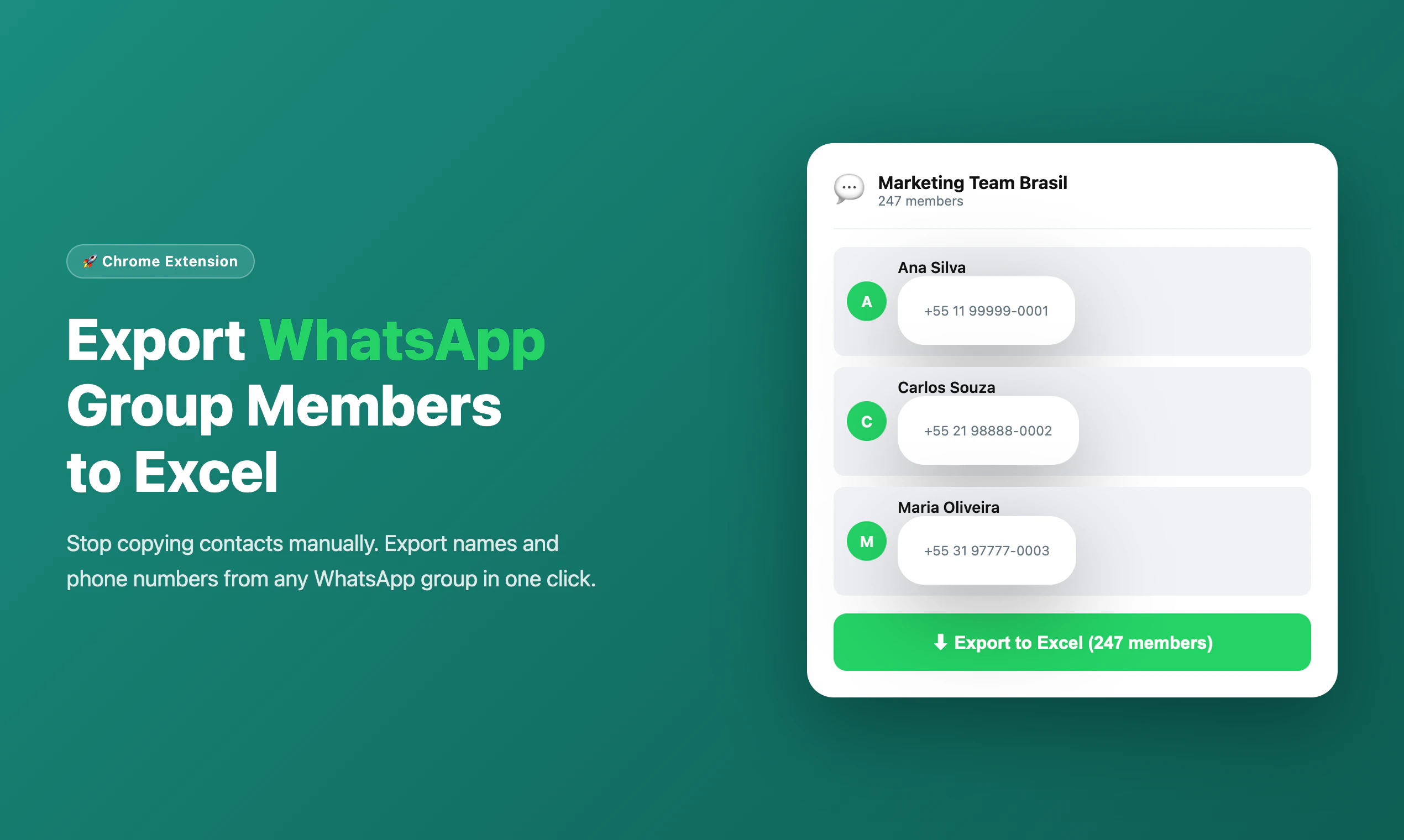 WA Group Extractor 截图